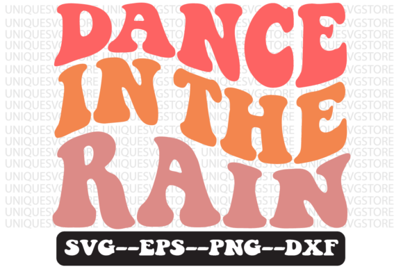 Dance in the Rain Retro Svg Design Review