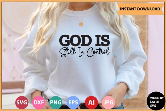 God is Still in Control Retro Svg Bundle