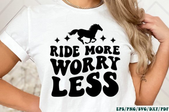 Ride More Worry Less Retro SVG Review