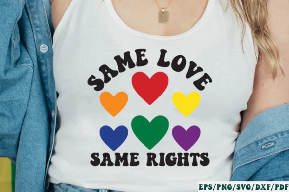 Same Love Same Rights Retro SVG Review