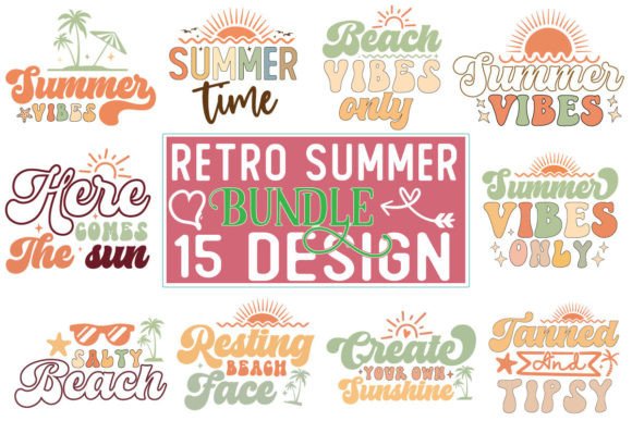 Summer Retro SVG Design Bundle Review