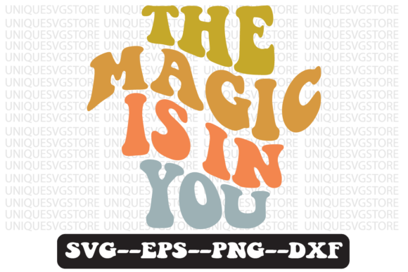 The Magic is in You Retro Svg Design Review
